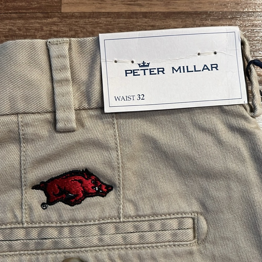 ARKANSAS PETER MILLAR Khaki Shorts NWT